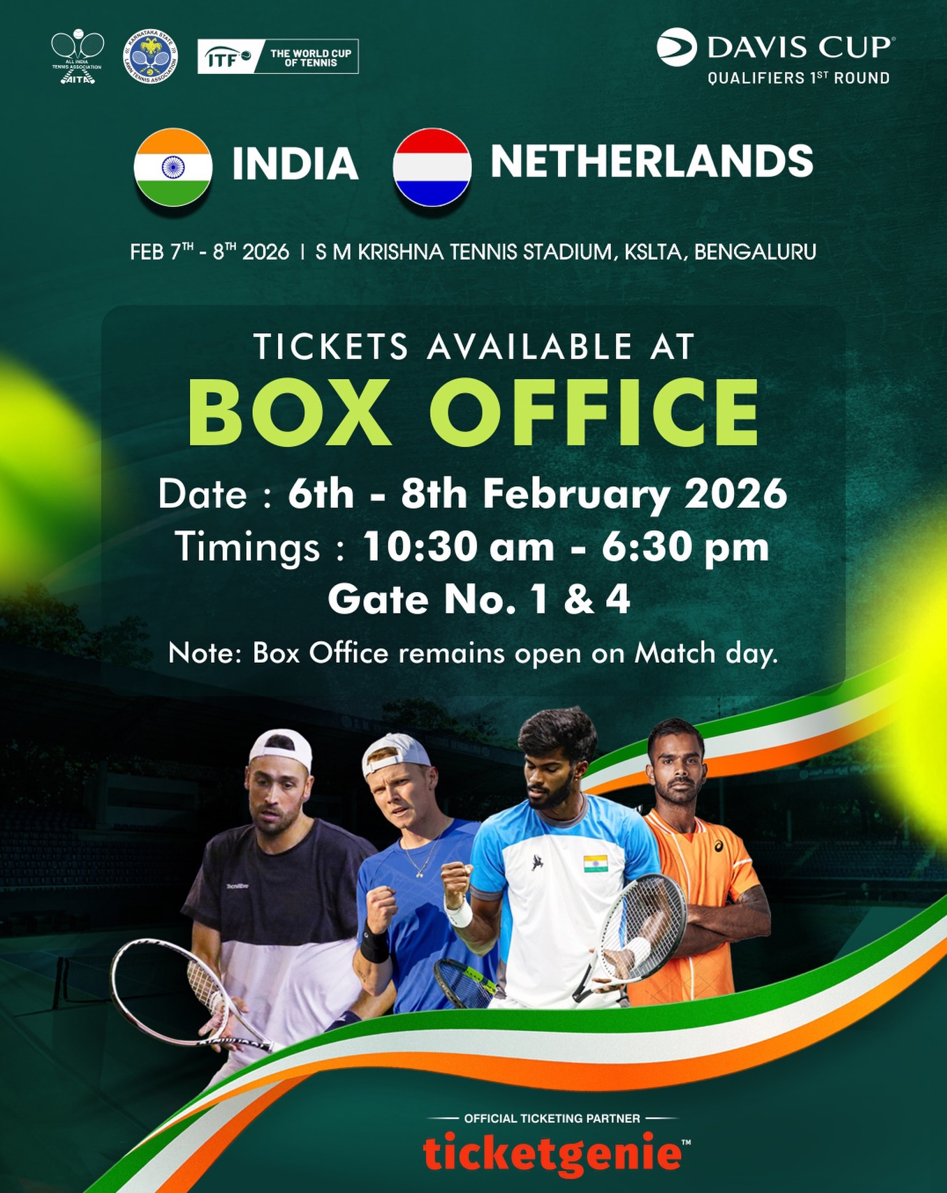 Davis Cup Box Office